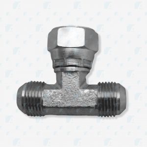 ADAPTADOR EM TEE MACHO JIC COM FÊMEA JIC CENTRAL